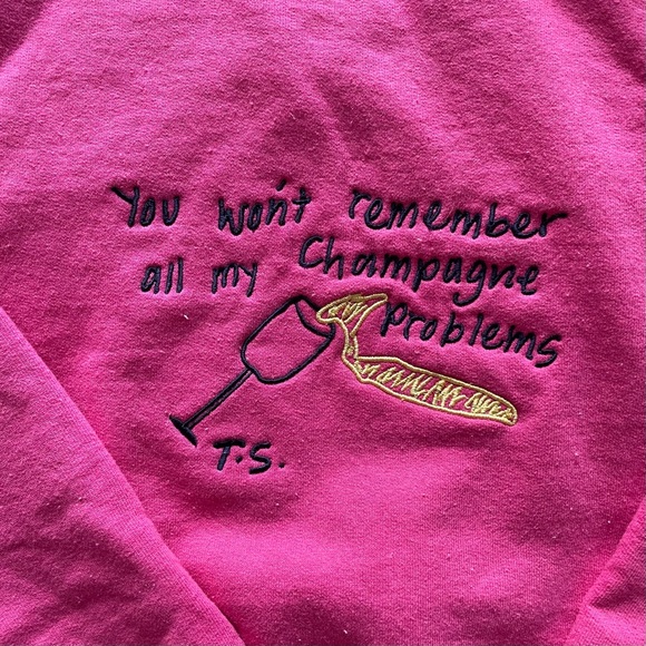 💓 champagne problems crewneck 💓 - Picture 2 of 5